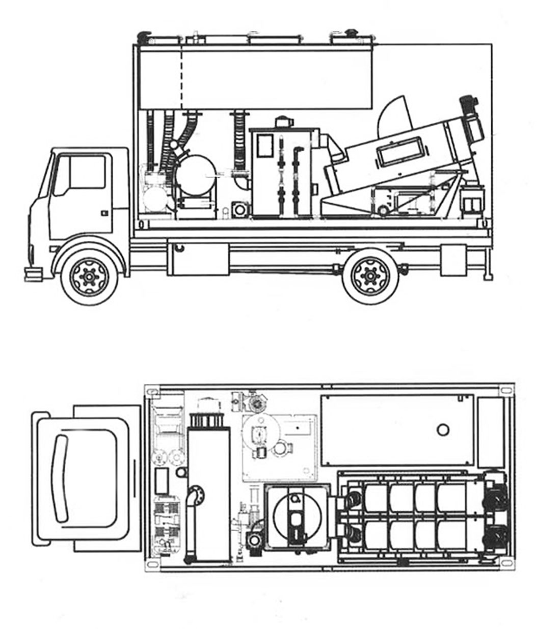 移動(dòng)式污泥脫水車(chē)